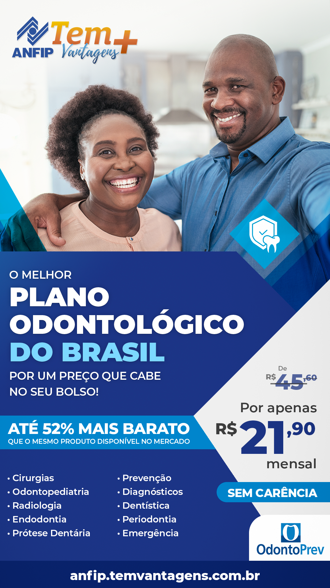 Plano odontológico OdontoPrev possui cobertura regional ou nacional?