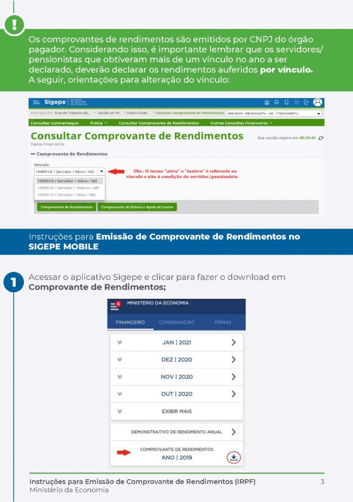 Irpf Saiba Como E Onde Acessar O Comprovante De Rendimentos Anfip 9352